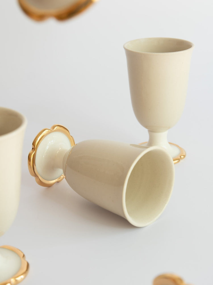 Coupe sur pied - Goye artiste céramiste