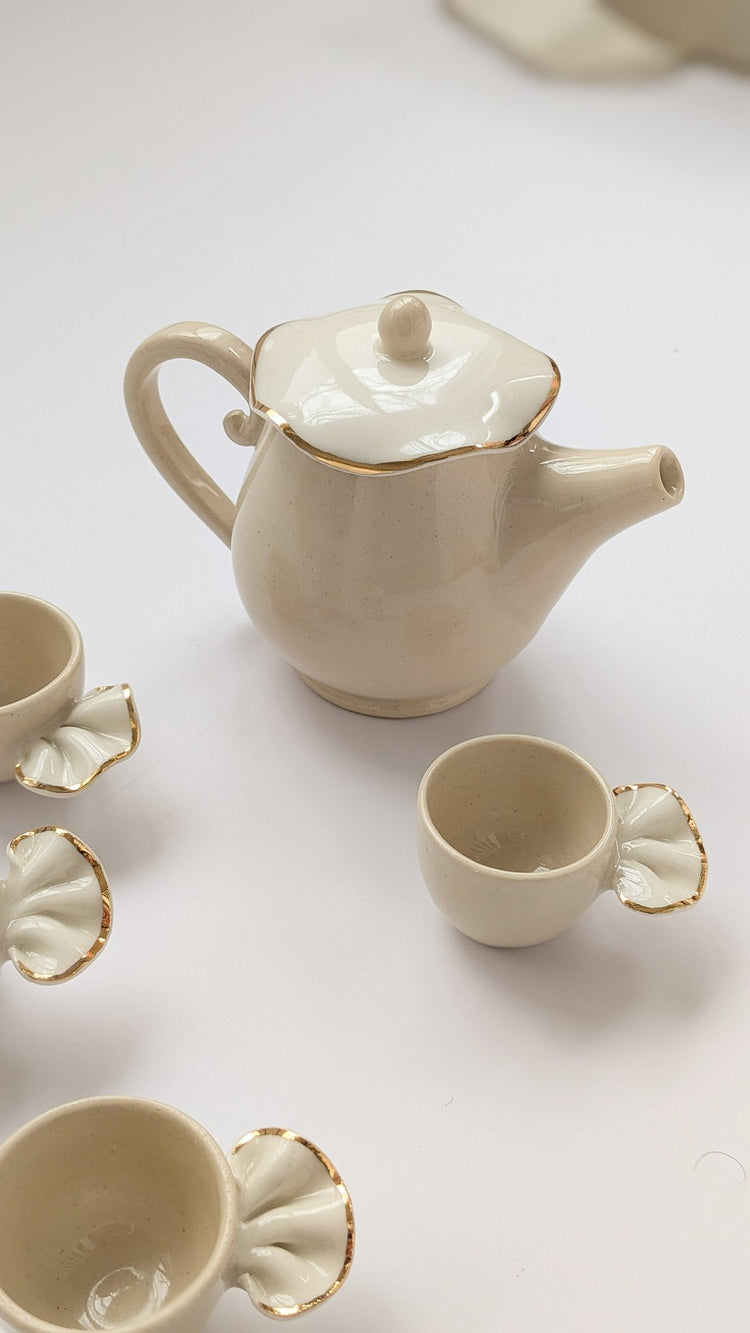 Ensemble de thé miniature - Goye artiste céramiste