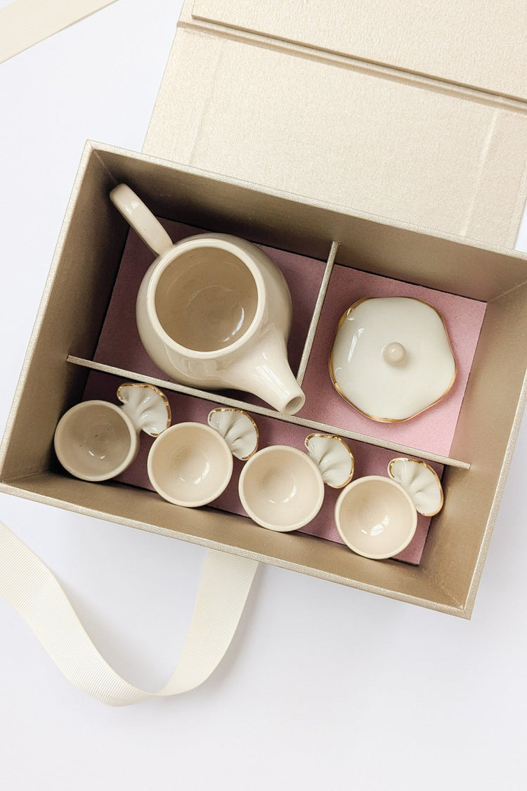 Ensemble de thé miniature - Goye artiste céramiste