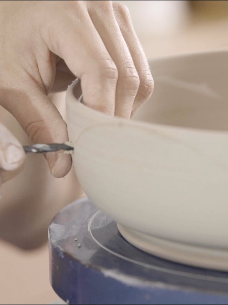 Apprendre la céramique en ligne : réaliser des festons - Goye artiste céramiste