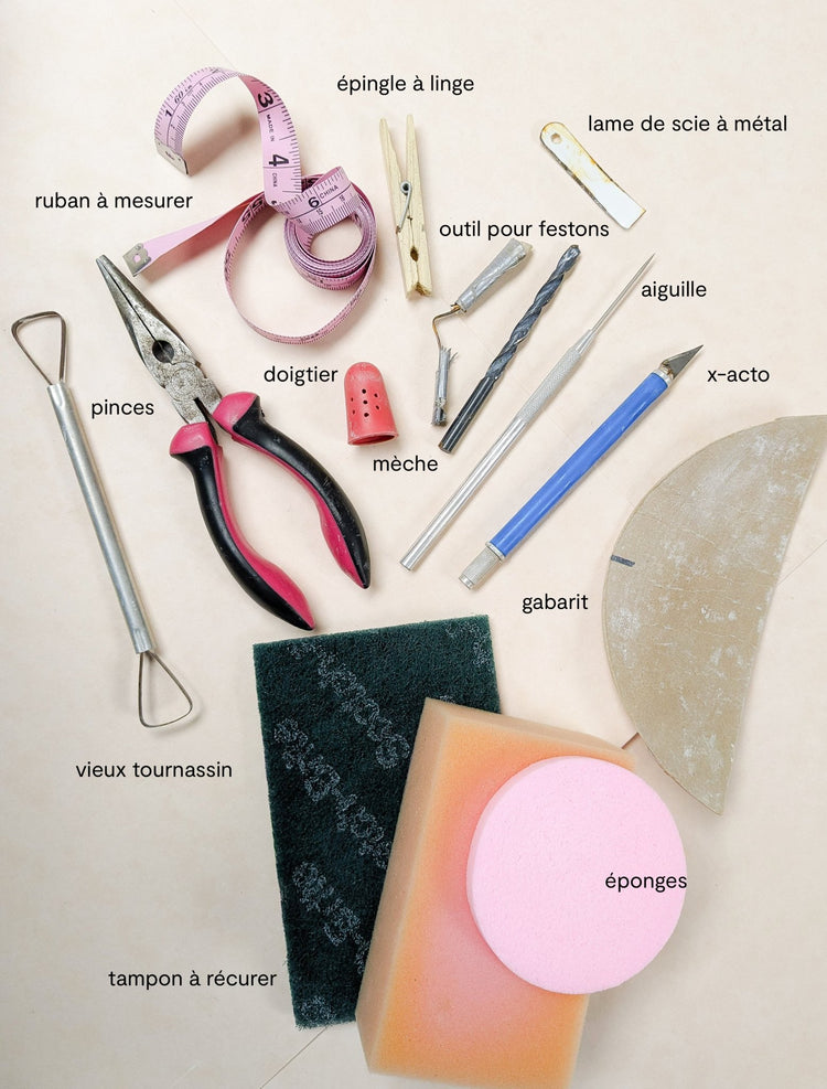 Apprendre la céramique en ligne : réaliser des festons - Goye artiste céramiste