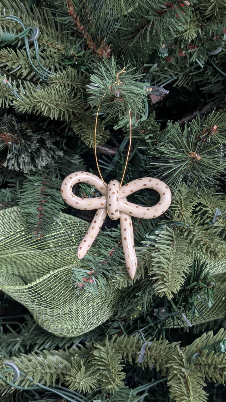 Boucle pour sapin - Goye artiste céramiste