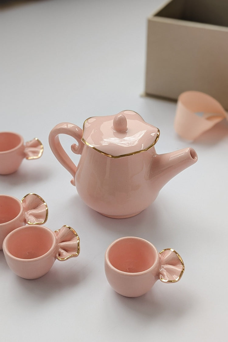 Ensemble de thé miniature - Goye artiste céramiste