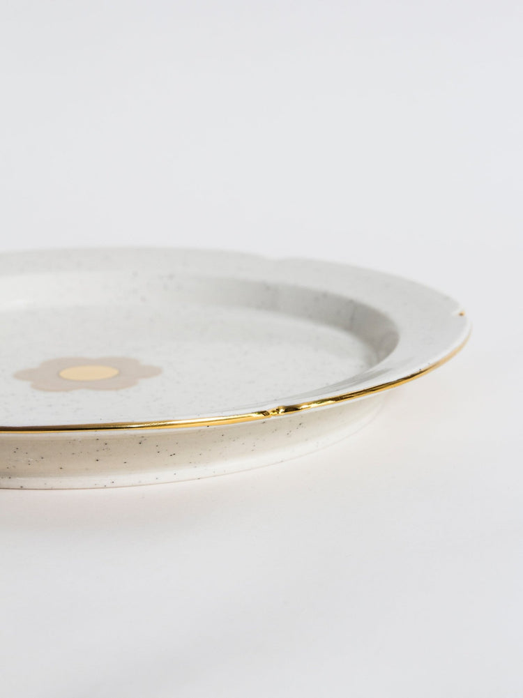 Assiette Mariette picotée - Goye artiste céramiste