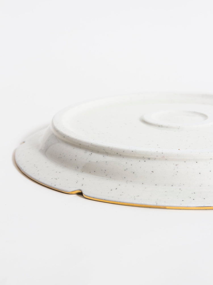 Assiette Mariette picotée - Goye artiste céramiste