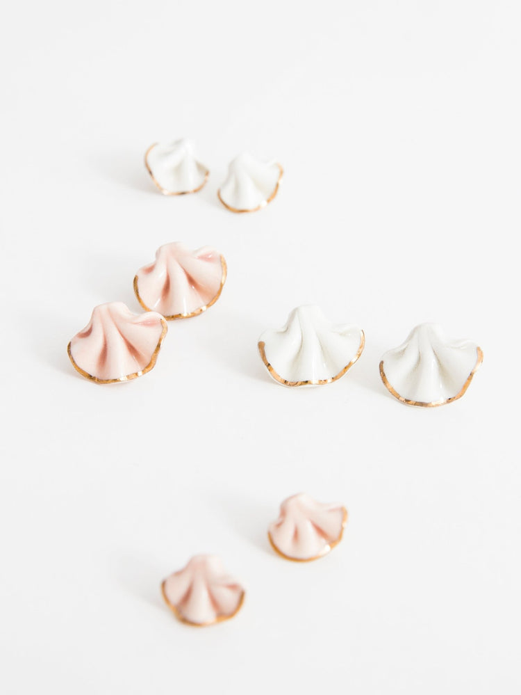 Boucles d’oreilles froufrous - Goye artiste céramiste