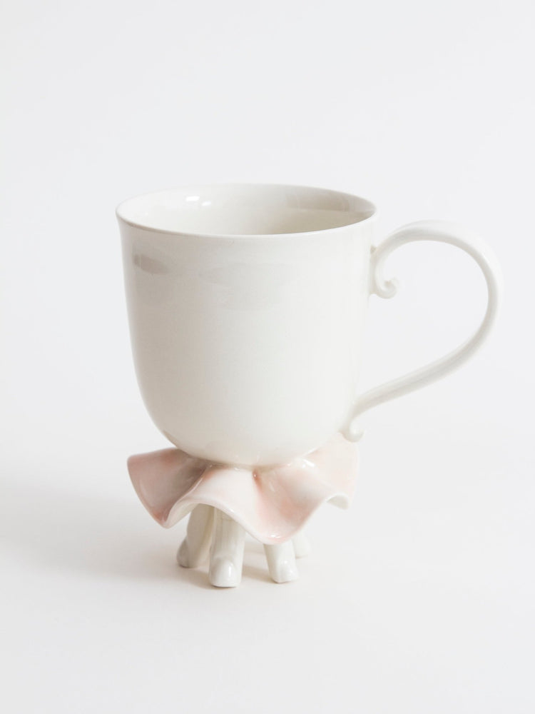 Tasse Ballerine rose - Goye artiste céramiste