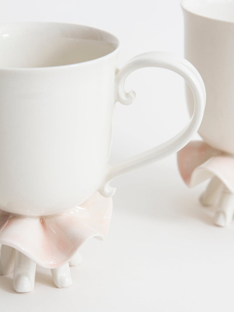 Tasse Ballerine rose - Goye artiste céramiste