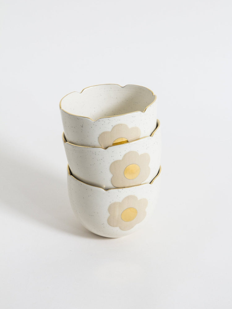 Grand bol Mariette picoté - Goye artiste céramiste