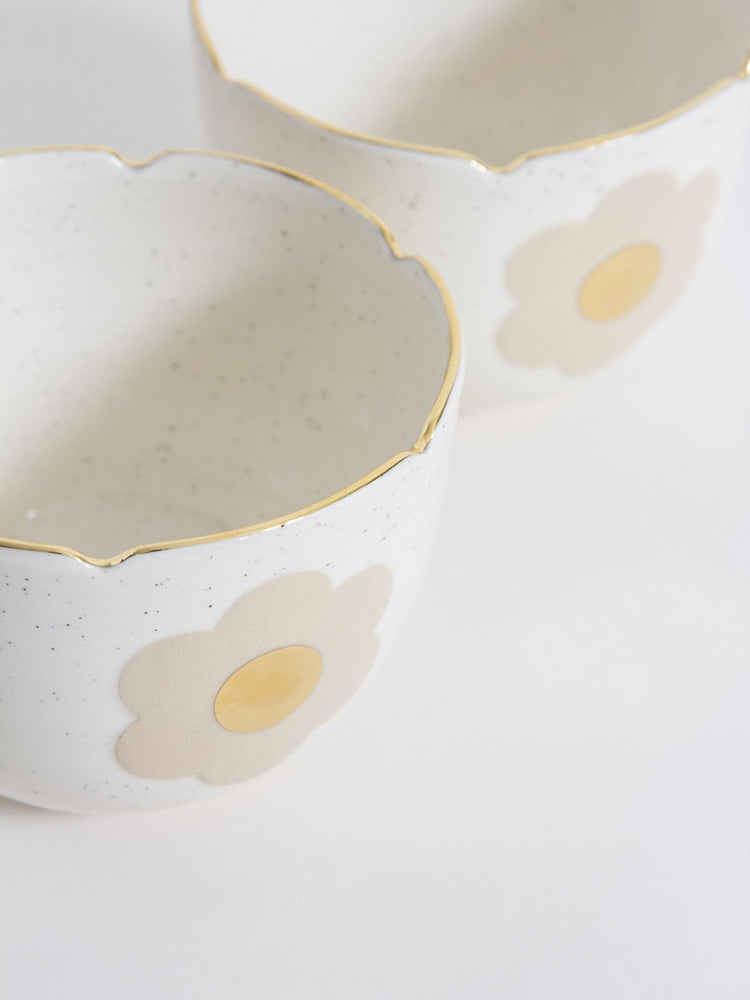 Grand bol Mariette picoté - Goye artiste céramiste