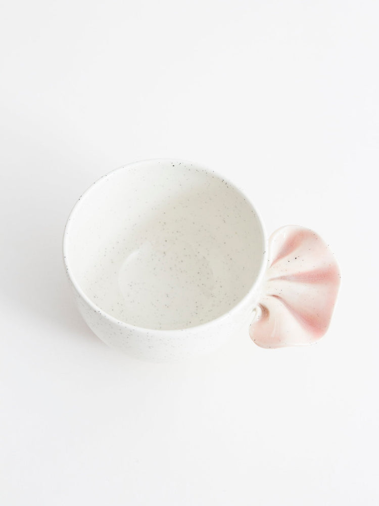 Petit bol avec froufrou rose - Goye artiste céramiste