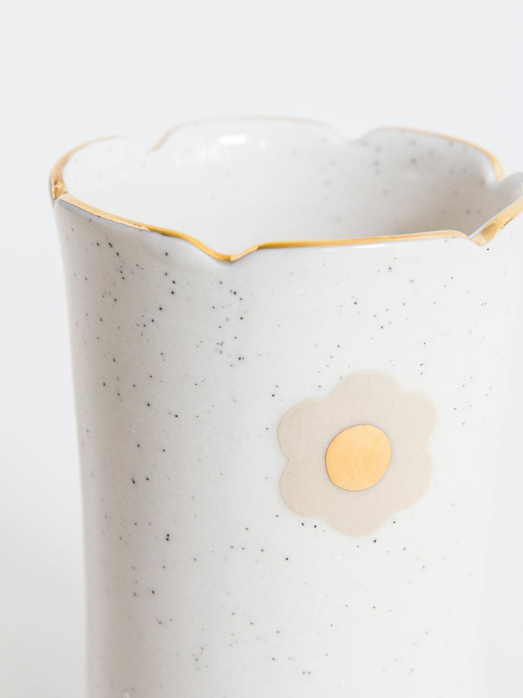 Gobelet Mariette picoté - Goye artiste céramiste