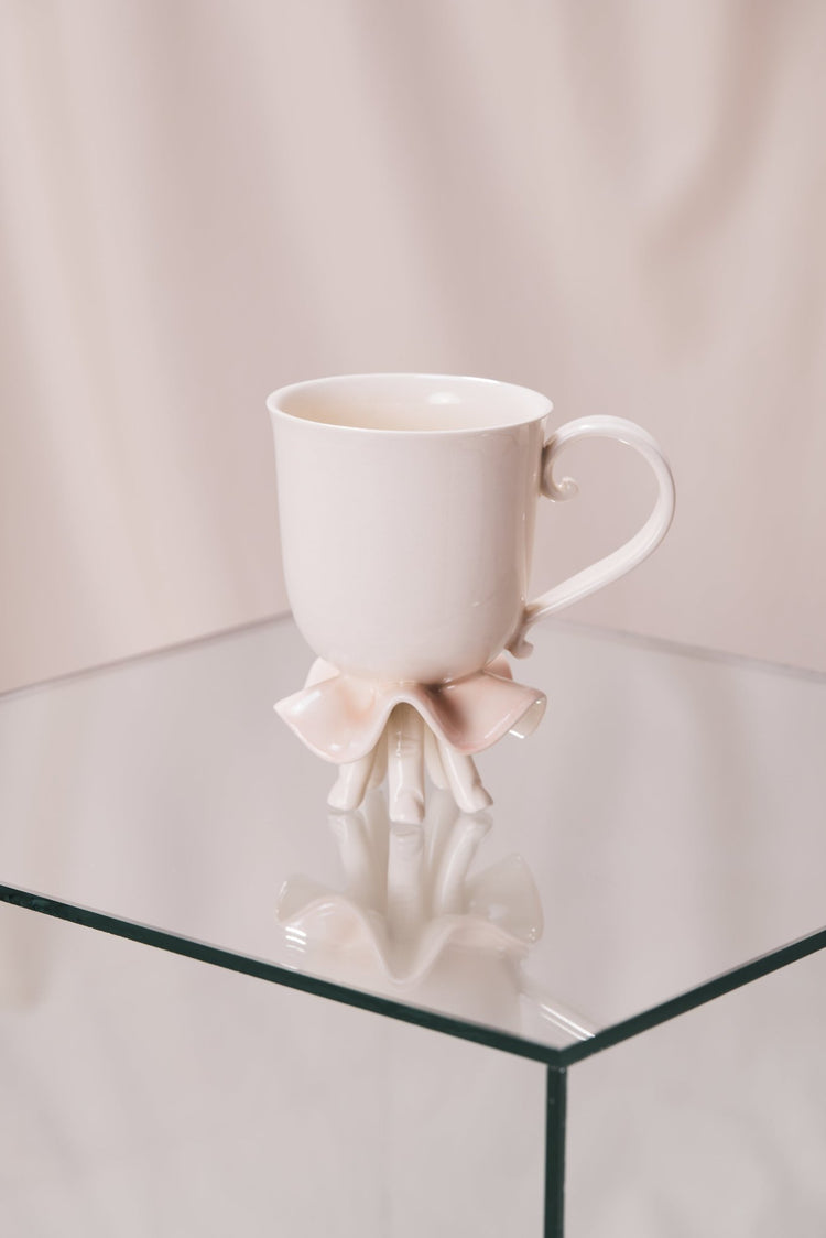 Tasse Ballerine rose - Goye artiste céramiste