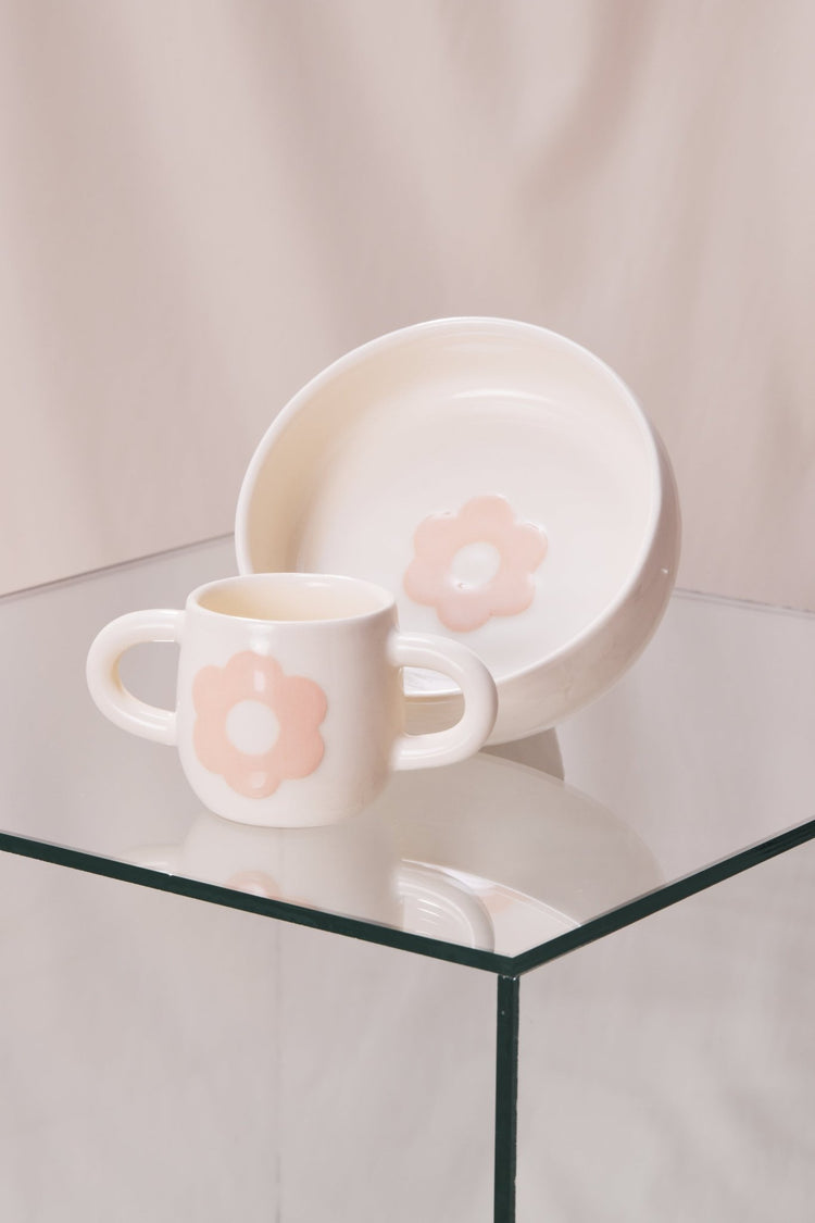 Ensemble tasse et bol pour enfant - Goye artiste céramiste