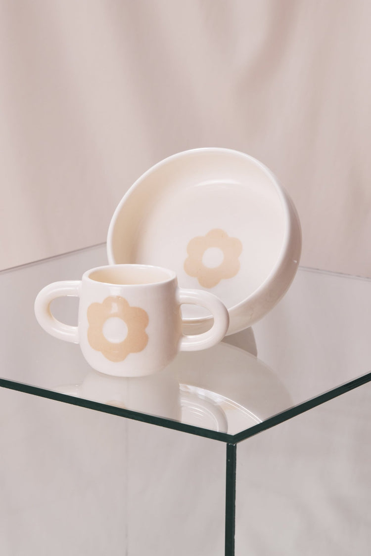 Ensemble tasse et bol pour enfant - Goye artiste céramiste