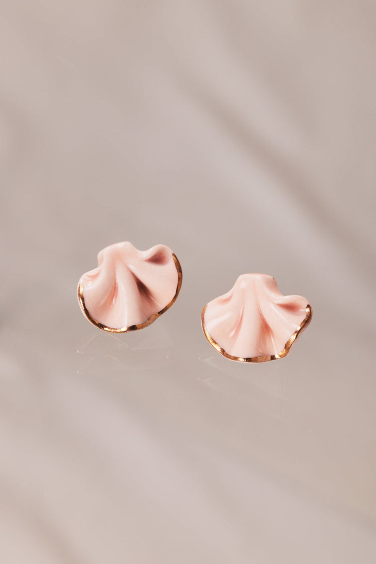 Boucles d’oreilles froufrous - Goye artiste céramiste