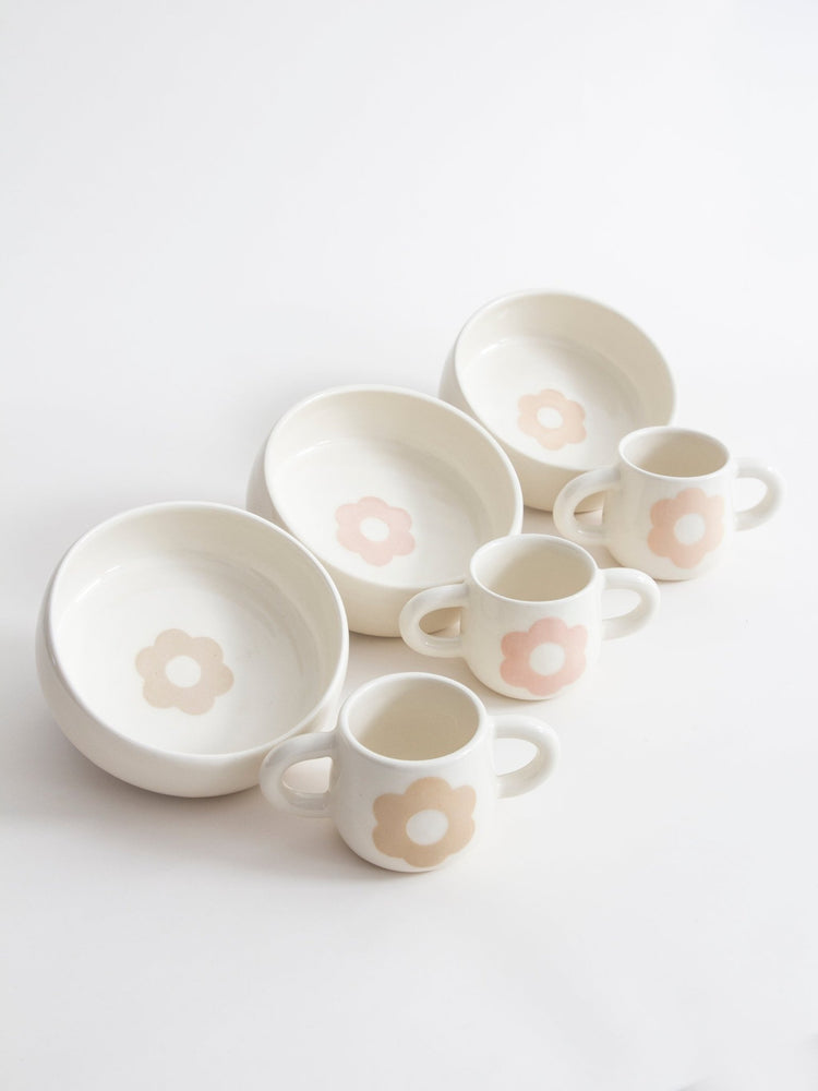 Ensemble tasse et bol pour enfant - Goye artiste céramiste