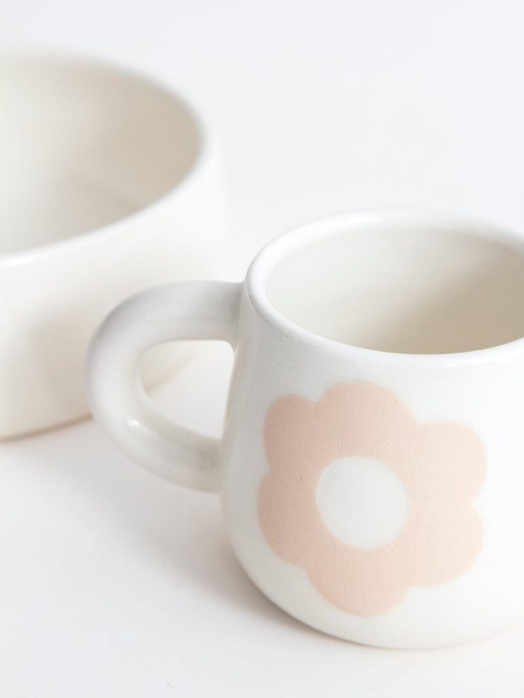 Ensemble tasse et bol pour enfant - Goye artiste céramiste