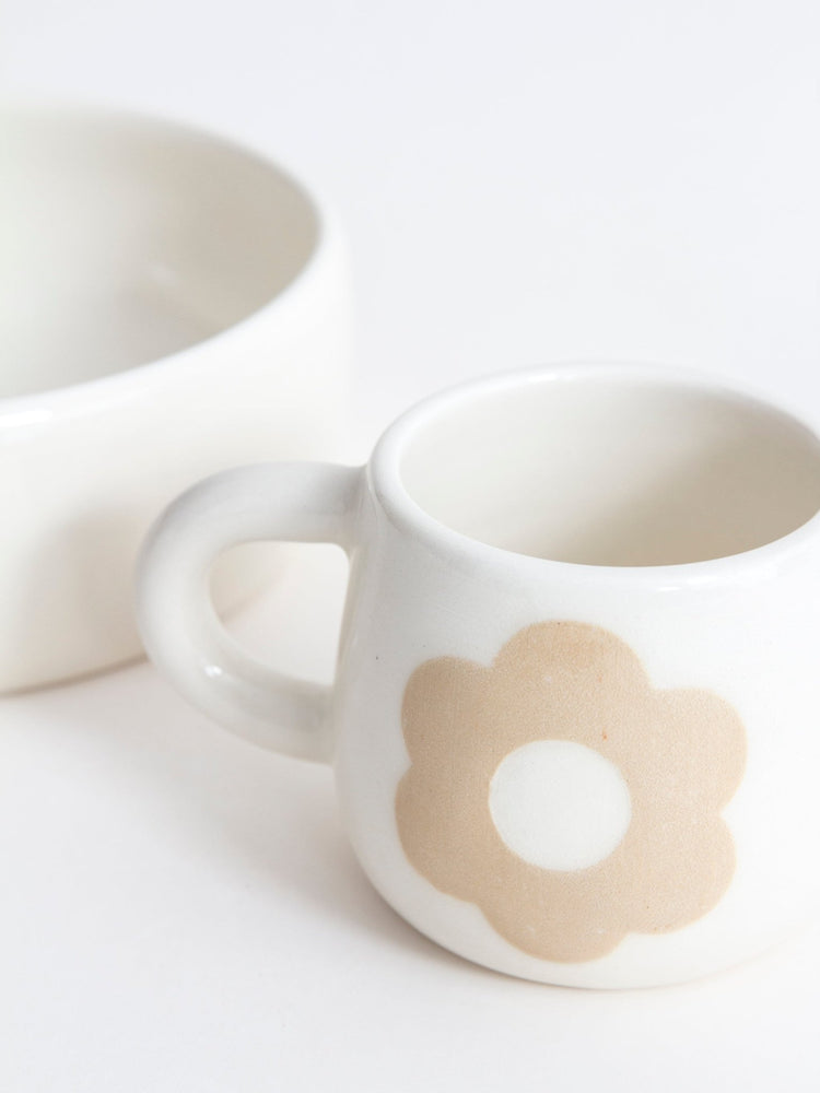 Ensemble tasse et bol pour enfant - Goye artiste céramiste