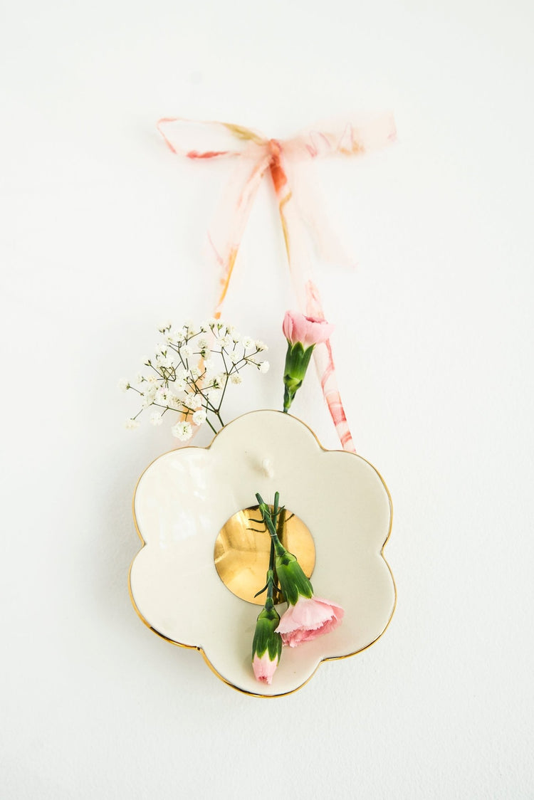 Vase mural Multiflore - Goye artiste céramiste