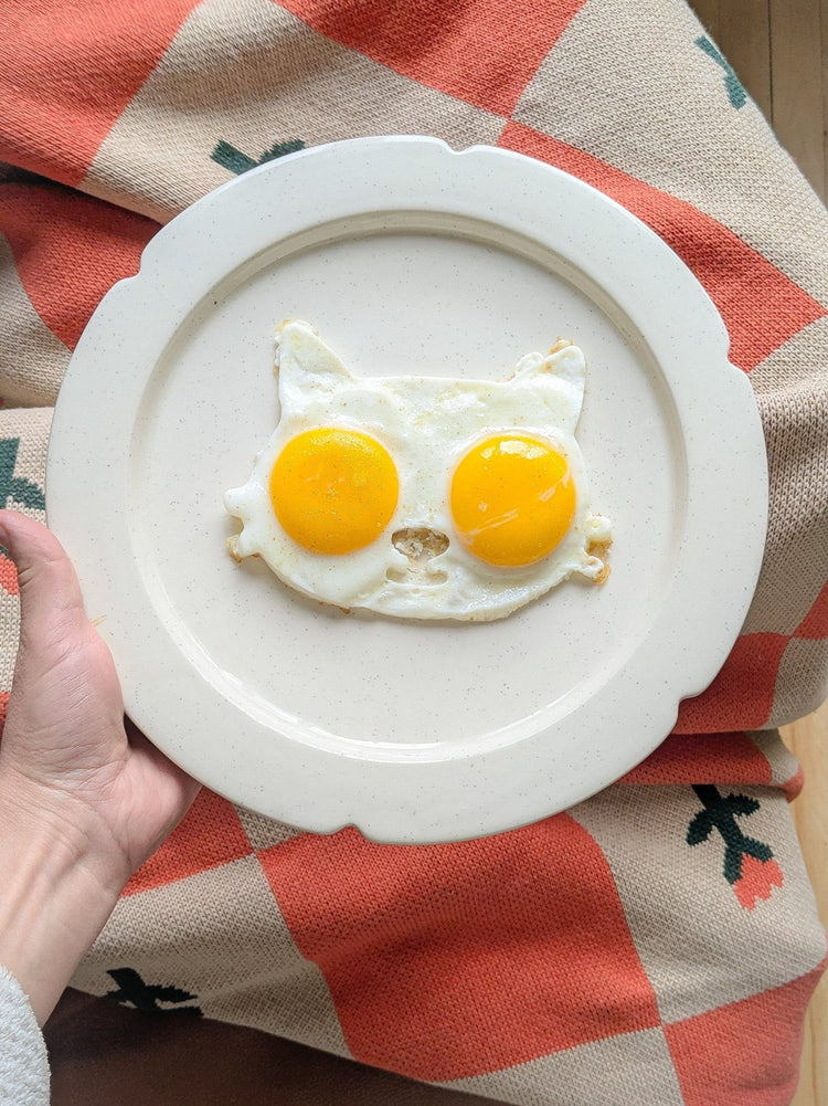 Assiette Mariette picotée - Goye artiste céramiste