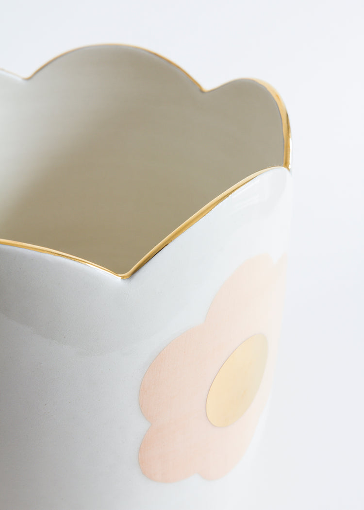 Cache-pot céramique détail Ceramic Planter detail